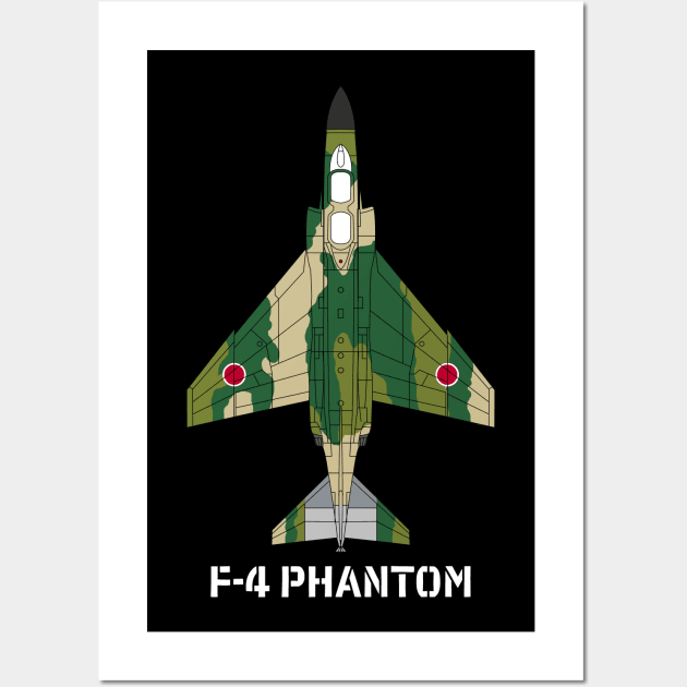 F-4 Phantom II (JASDF 2) Wall Art by BearCaveDesigns